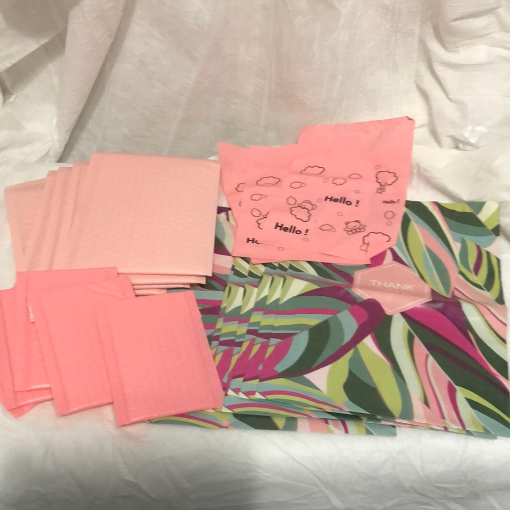 Poly and Bubble Mailers Supplies 20 pieces
